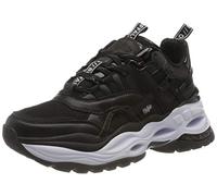 Buffalo Damen Triplet Hallow Sneaker, Schwarz, 41 EU