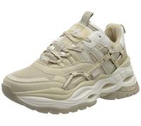 Buffalo Damen Triplet Hollow Sneaker, Cream, 39 EU