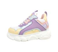 Buffalo Damenschuhe Für lose Einlagen Sneaker Low Mehrfarbig Freizeit, Schuhgröße:39 EU