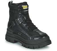 Damen Stiefeletten - Aspha Com1 Bootie Flat Nappa - Black,37,Schwarz