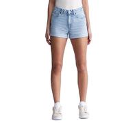 Buffalo David Bitton Damen Goldie High Rise Relaxed Denim Shorts, Beschädigt und abgenutzt, 26