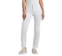 Buffalo David Bitton Damen Hi Rise Straight Jeans, Reines Weiß, 27