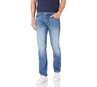 Buffalo David Bitton Herren Ash Fashion Jeans, Geädertes und gekräuseltes Indigo, 34W / 30L