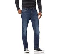 Buffalo David Bitton Herren Bm22712 Jeans, Dark Wash Whiskered and Blasted, 30 W/34 L