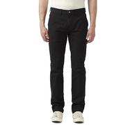 Buffalo David Bitton Herren Gerade Sechs Hose, Schwarz, 42W / 32L