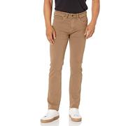 Buffalo David Bitton Herren Gerade Sechs Jeans, Dunkles Beige, 38W / 30L