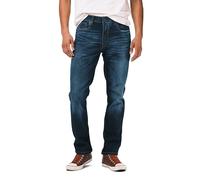Buffalo David Bitton Herren Slim Ash Jeans, Helles, mittelgroßes Indigo, 33W / 34L
