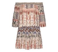 BUFFALO Druckkleid Damen creme-bedruckt Gr.40/42