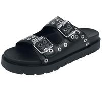 Buffalo Damen Pantolette Eve Ari schwarz