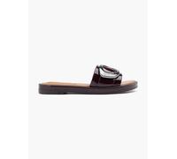 Buffalo Flache Pantolette Bordeaux, Damen, Größe: 38