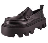 Buffalo Flora Loafer Schwarz 39