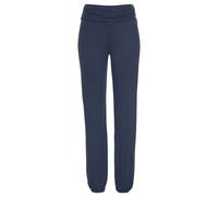 Haremshose BUFFALO, Damen, Gr. 36/38, N-Gr, blau, Web, Obermaterial: 100% Viskose, unifarben, bequem lang, Hosen Haremshose, mit gerafftem Umschlagbund (19804663-36) blau