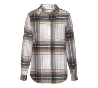 Hemdbluse BUFFALO Gr. 44, braun (braun, creme, kariert) Damen Blusen (91576761-44) braun, creme, kariert