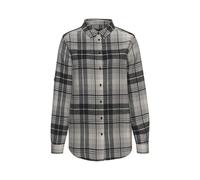 BUFFALO Hemdbluse Damen grau-schwarz kariert Gr.46