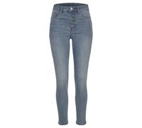 High-waist-Jeans BUFFALO Gr. 34, N-Gr, blau (blue, washed) Damen Jeans (33683967-34) blue, washed