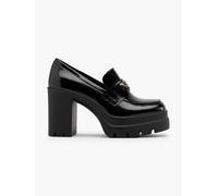 Buffalo Hochfront-Pumps Schwarz, Damen, Größe: 40, Material: PU/Synthetik
