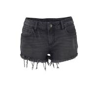 BUFFALO Jeanshotpants Damen schwarz-washed Gr.38