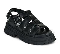 Buffalo Sandaletten für Damen Lennox Fisher Vegan Nappa Schwarz Größe EU 40