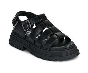 Buffalo Keilabsatzsandalen LENNOX FISHER in Schwarz 41