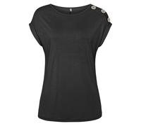 BUFFALO Kurzarmshirt Damen schwarz Gr.40/42