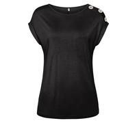 BUFFALO Kurzarmshirt Damen schwarz Gr.52/54