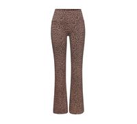 Leggings BUFFALO, Damen, Gr. 36/38, N-Gr, braun (braun leo), Jersey, Obermaterial: 95% Baumwolle, 5% Elasthan, bedruckt, animal-print, casual, figurbetont lang, Hosen, in modischer Allover Leo-Optik (