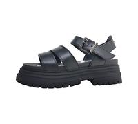 Buffalo Damen Schuhe Sandalette Lennox TS Sandal, Farbe:Schwarz, Schuhgröße:EUR 39, Artikel:16022741-black