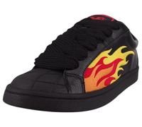 Buffalo Liberty - Schwarz/Orange Kunstleder Schuhgröße 40, Weite Normal