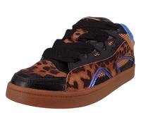 Sneaker BUFFALO "LIBERTY SKATE", Damen, Gr. 38, braun (braun, leo), Lederimitat, sportlich, Schuhe, Retro-Sneaker, Freizeitschuh, Schnürschuh in trendiger Leo-Optik (63599767-38) braun, leo