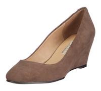 Buffalo London 110-5427 KID SUEDE 115778, Damen Pumps, Grau/SMOKE 01, EU 38