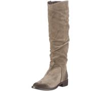 Buffalo London 111579 LONG 5 SUEDE STONE 01, Damen Stiefel, Grau (STONE 01), EU 40