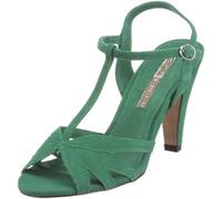 Buffalo London 311-5572 Kid Suede 128447, Damen Sandalen/Fashion-Sandalen, Grün (GREEN128), EU 36