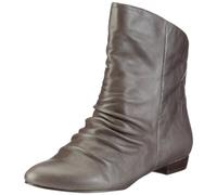Buffalo London 408-14702 DERBY LEATHER GREY 01 105193 Damen Stiefel