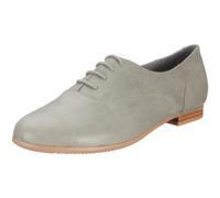 Buffalo London 509-14492 Cow Leather Smoke 01 117352, Damen Halbschuhe, Grau (Smoke 01), EU 41
