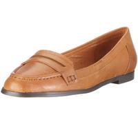Buffalo London Damen 210-1392 Leather PERGAMENA Mokassin, Braun/TAN 01