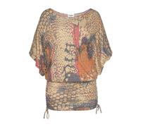 BUFFALO Longshirt Damen orange-bedruckt Gr.32/34