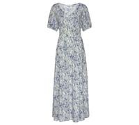 Maxikleid BUFFALO Gr. 40, N-Gr, blau (blau, bedruckt) Damen Kleider (91813018-40) blau, bedruckt