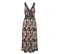 BUFFALO Maxikleid Damen schwarz bedruckt Gr.42