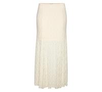 Maxirock BUFFALO, Damen, Gr. 40, creme, Spitze, Obermaterial: 98% Polyamid, 2% Elasthan. Futter: 100% Polyester, unifarben, figurumspielend knöchelfrei, Röcke Maxirock (87524644-40) creme