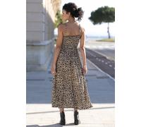 BUFFALO Midikleid Damen leo-bedruckt Gr.42