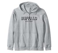 Buffalo New York - Buffalo NY Block Kapuzenjacke
