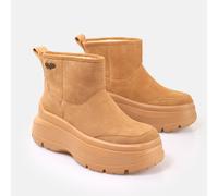 Buffalo Olympia Pull On LO Warm Damen Braune Stiefel EU 38 / UK 5