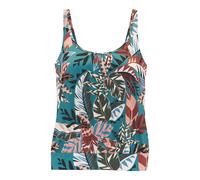 BUFFALO Oversize-Tankini-Top Damen aqua bedruckt Gr.44