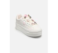 Buffalo Damen Plateau Sneaker für Damen, weiß, Größe 38 EU