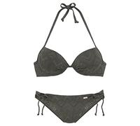 Buffalo Push-Up-Bikini B, Größe:36 B, Farbe:Oliv