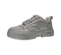 Buffalo Damen Low Sneaker RSE Spark Silber Textil 40