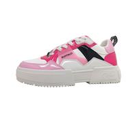 Buffalo Damenschuhe RSE V2 BN16361481 sportlicher Schnürer Rosa/Weiß/Pink Größe 38