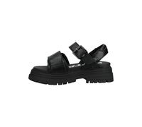 Buffalo Sandalen Lederimitat Schwarz - 36
