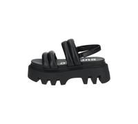 Buffalo Sandalen Lederimitat Schwarz - 40