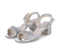 Buffalo, Sandalette Rainelle in silber, Sandalen für Damen Gr. 38
